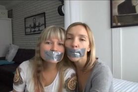 Bondage Tape Gagged