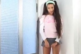 Young Skinny Teen Little Lupe Exposing Her Petite Boobs and Rubbing Her Tender Pussy in a Few Scenes Fucked at the End xlx.mp4