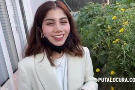 Latina Teen Marina Gold Convinced for Street Blowjob & More