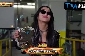 Roxanne Perez Breasts,  Underwear Scene  in Wwe Nxt Heatwave 2024