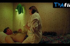 Polina Raykina Breasts Scene  in Nevidimyy Moy