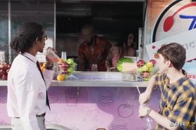 Anna Chambers – Food Truck Serves Big Oily Ass