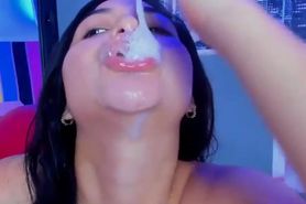 Hot Spit Slut Messy Deepthroat Bj