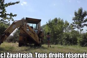 French Tractor Blowjob