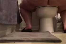 serbian fat ass on toilet