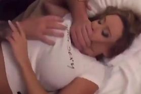 Big titty housewife fondled