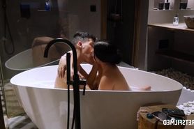 My Girlfriend And I Shared A Romantic Bath That Quickly Turned Into Passionate Sex