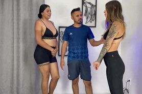 Gym Instructor With A Big Penis Fucks My Sister-in-law MollySmith And Me - MelaniRincon