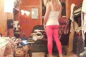 Pink leggings