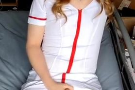 Crossdresser Nurse JOI (First Time!)