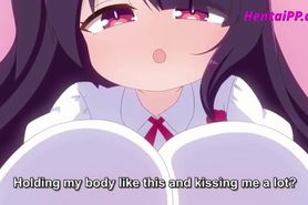 Busty Young Hentai Girl Suck With Passion