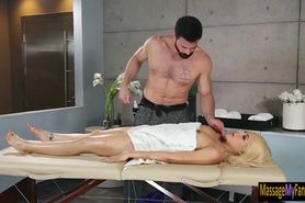 Huge juggs blonde Luna Star gets twat banged by masseur