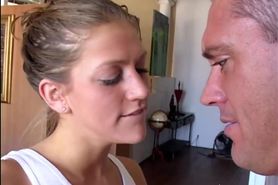 Eve Laurence Fucking In The Kitchen With Her Brown Eyes - Ray Ray