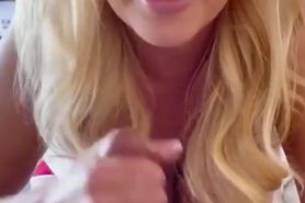 Tammy "Sunny" Sytch: POV Handjob (OnlyFans Leak)