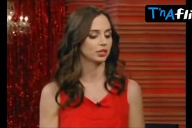 Eliza Dushku Sexy Scene  in Live With Kelly And Mark