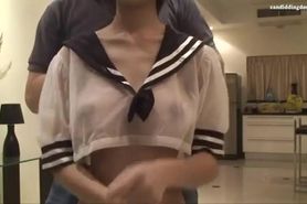 Huge tits shacking