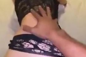 Gaped asian sissy