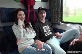 Alex black sex in public Train