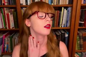 Redhead Secretary Real Female Orgasm