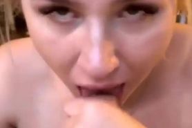 Amateur Blonde Sucking Dick