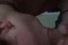 gf trash talks boyfriend while cumming on his friends dick.mp4