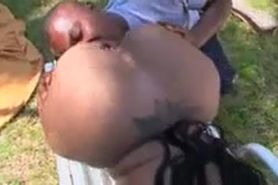 Cubana Swallows aka Miyamme Spice xXx ...Gets Her Phat-Ass Smashed In The Park !!!