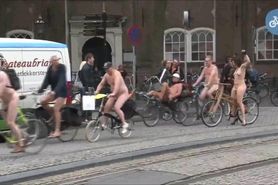 Cafe Bar (Public Nude - Beauty - Bike Ride - Amsterdam - Houlin Wolf - Music Compilation