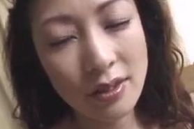 Hairy japanese milf pussytoying and fucking