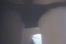 A cool upskirt view in this changing room  video