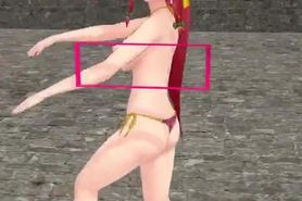 Meiling sexy swimsuit  dance