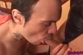 Amateur shemales spilling cum on their lovers