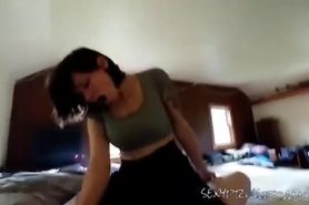 sex fucks her tight pussy with a huge dildo sexyprivatecams