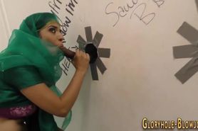 Gloryhole arabian girl