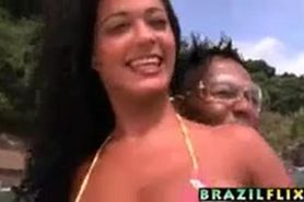 hot brazilian girl outdoor