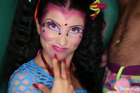 Romi Rain's Makeup Blowjob porn star