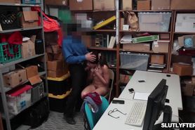 LP Officer screwing that shoplifters hairy pussy