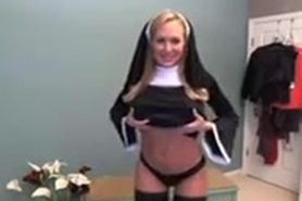 brandi love in nun outfit