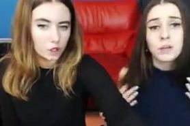 Two horny lesbians eating each others pussy