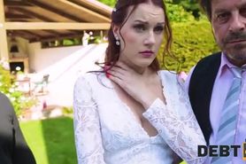 Redheaded bride needs a fuck in a twisted porn movie
