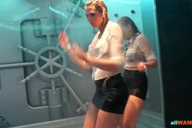 Sexy Wet Babes Dancing for You