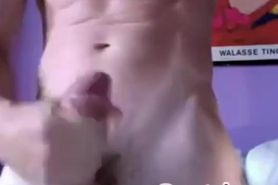 Danish Muscle Stud With Hot Dick Jerks Off