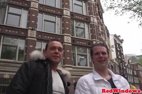 Real fine Dutch hooker fucked and jizzed