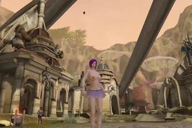 Aion sexy naked songweaver dance