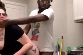 BBC Fucks White Chubby Slut