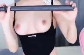 BJ Deer Korean Topless Swimsuit Dance