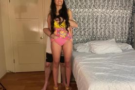 Creampied in Yellow Shoes