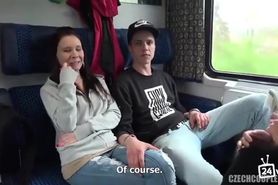 Swingers in train