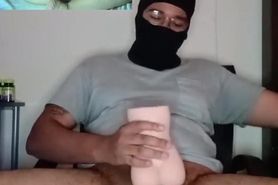 Big creamy Nutt shot to a sexy thick Redbone