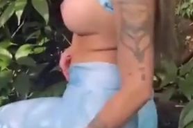 Fucking My Busty Gf In The Nature