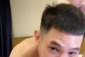 Gay thai handsome fuck in Live show